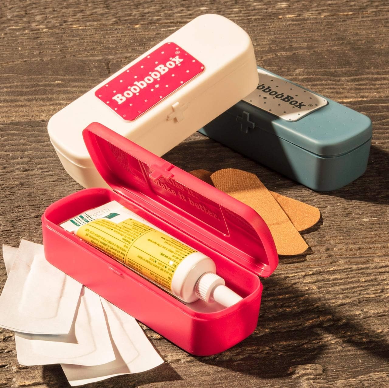 image:imageHutzler Booboo BandAid Box one Size Red 3433RD2