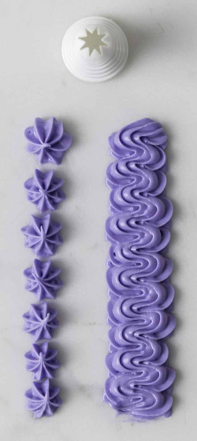 image:imageHutzler Disposable Decorating Bags and 3 Decorating Nozzles SetDecorating Bags with Nozzles