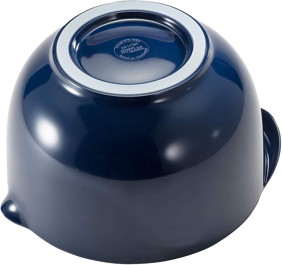 image:imageHutzler Melamine Mixing Bowl Set 2 3 and 4 Litersquarts Red 3234RDCobalt Blue