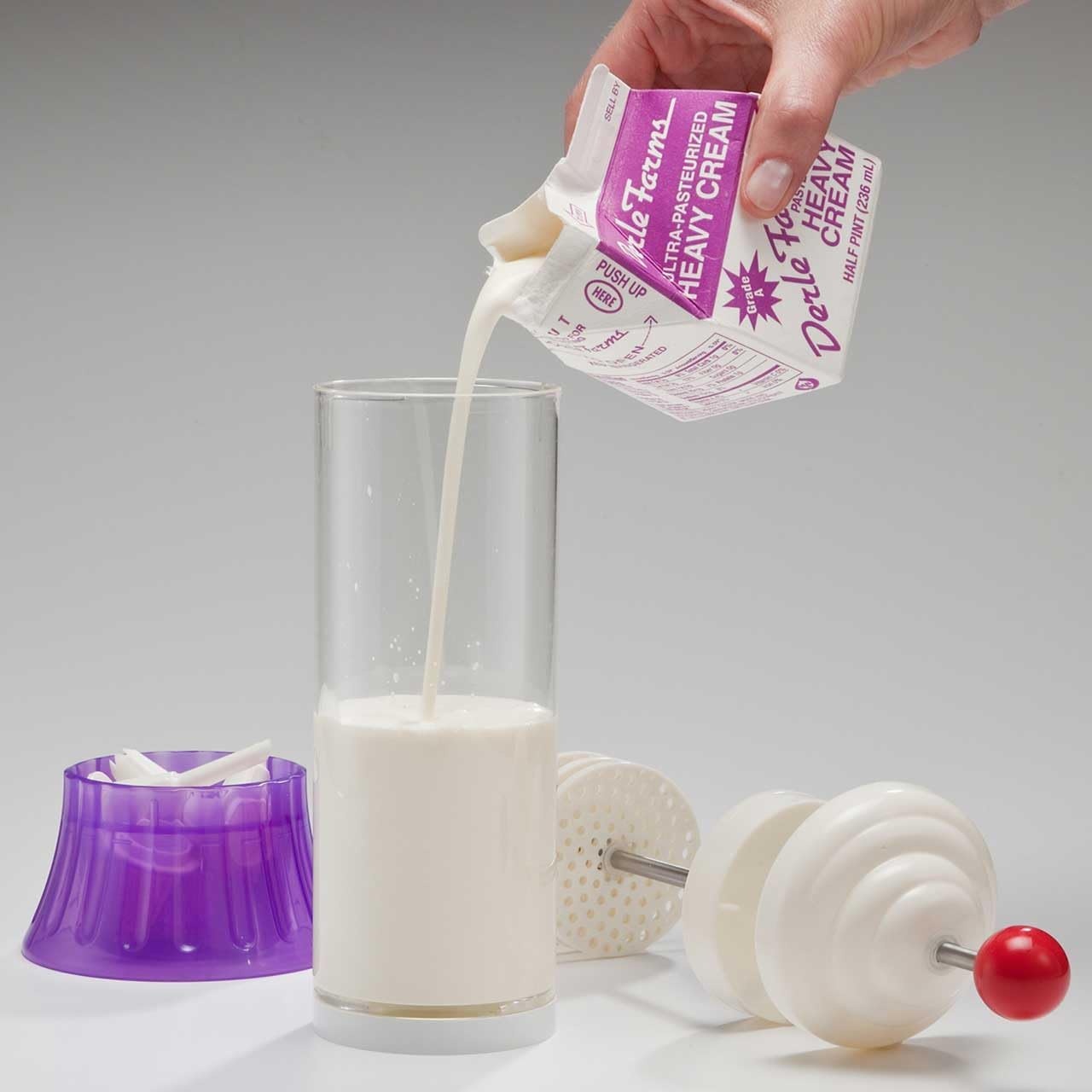 image:imageHutzler Quick Whip Make Delicious Fresh Whipped Cream in Seconds Random Color