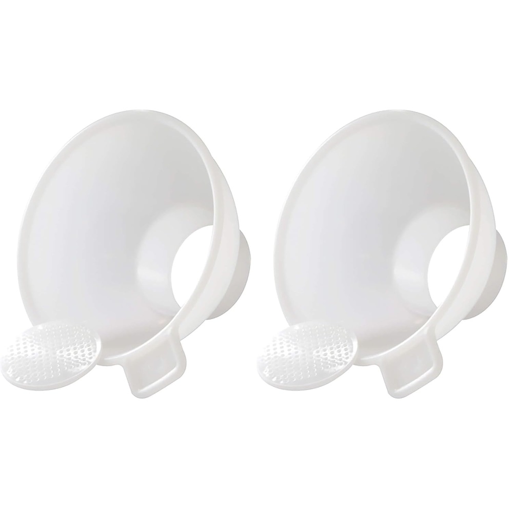 image:imageHutzler WideMouth Canning Funnel with Removable Straining ScreenCanning Funnel Pack of 2