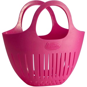 image:imageHutzler Mini Colander garden basket Small Eggshell BluePink