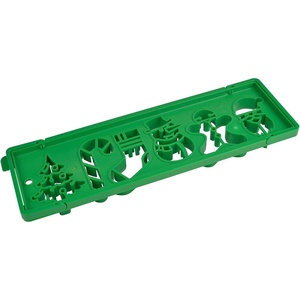 image:imageHutzler Santas Kitchen Press n Bake Cookie Cutters green