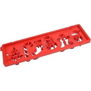 image:imageHutzler Santas Kitchen Press n Bake Cookie Cutters red
